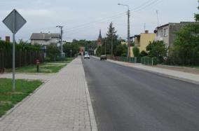 Modernizacja ulicy Dworcowej w Bukowcu, w kierunku Bramki