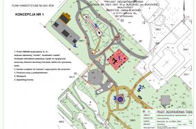 Koncepcja zagospodarowania parku w Bukowcu