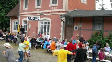 Piesza Pilegrzymka na Jasną Górę 2016 - Przystanek w Polednie - Parafia Polskie Łąki