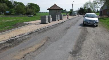 Przebudowa drogi z Bramki do Lniana 2012