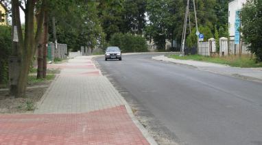 Modernizacja ulicy Dworcowej w Bukowcu, w kierunku Bramki 2014