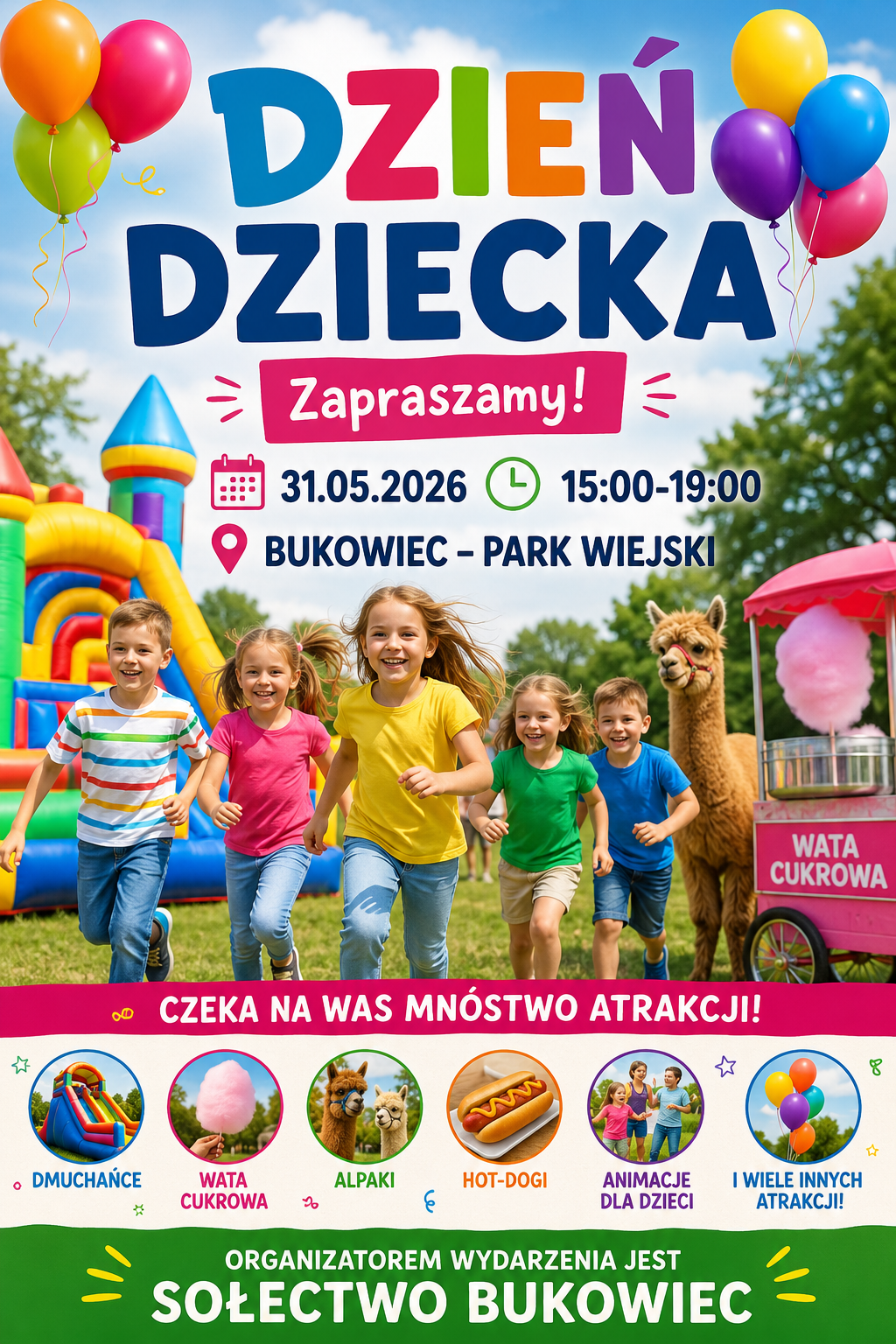 Dzień Dziecka 2026 - plakat