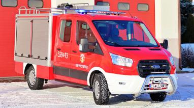 Lekki samochód ratowniczo-gaśniczy dla jednostki OSP Przysiersk