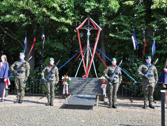 Obchody 85. rocznicy walk 16 Pułku Ułanów Wielkopolskich pod Bukowcem