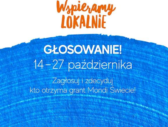 Mondi - Wspieramy lokalnie - głosowanie