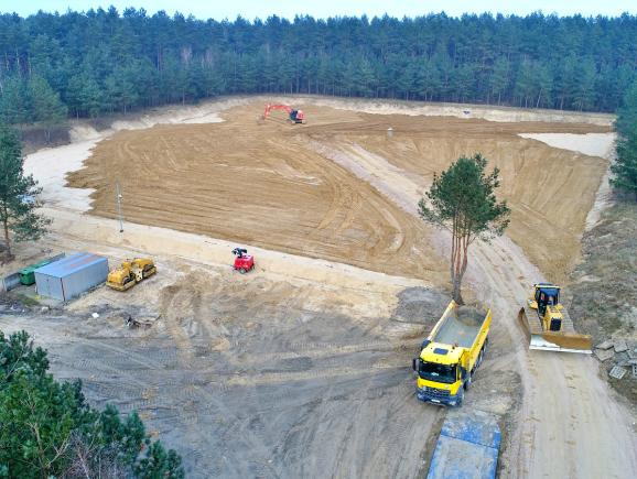 Rekultywacja składowiska w Tuszynkach