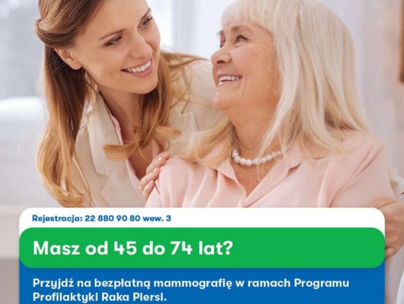 Bezpłatne badania mammograficzne w Bukowcu