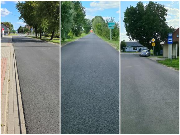 Prawie 6 kilometrów nowego asfaltu na drogach powiatowych w gminie Bukowiec