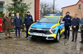 Radiowóz dla Posterunku Policji w Bukowcu