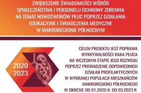 Ogólnopolski Program Wczesnego Wykrywania Raka Płuca - plakat