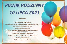 Piknik rodzinny - plakat