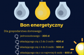 Bon energetyczny - infografika