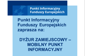 Mobilny Punkt Informacyjny - plakat