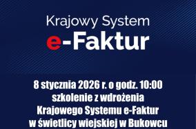 Szkolenie dla przedsiębiorców z wdrożenia Krajowego Systemu e-Faktur