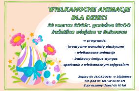 Wielkanocne animacje - plakat