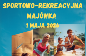 Sportowo-rekreacyjna majówka w Bukowcu - plakat