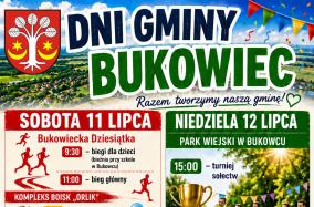Dni Gminy Bukowiec 2026 - plakat