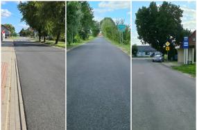 Prawie 6 kilometrów nowego asfaltu na drogach powiatowych w gminie Bukowiec