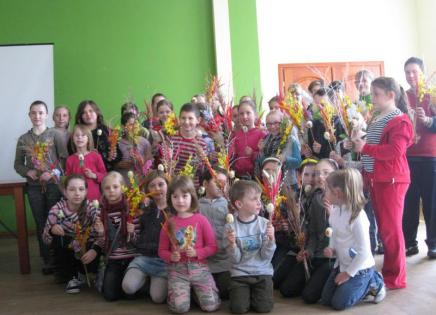 Wielkanocne warsztaty dla dzieci w Bukowcu