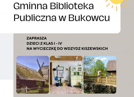 Wycieczka dla dzieci do Wdzydz Kiszewskich - plakat