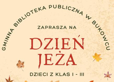 Dzień jeża - plakat