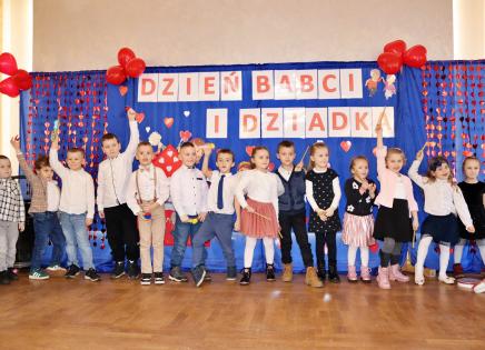 Dzień Babci i Dziadka w przedszkolu w Bukowcu.