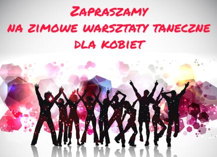 Zajęcia taneczne dla kobiet - plakat