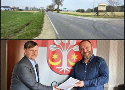 Wykonawca wybrany, niebawem ruszy budowa ścieżki rowerowej przy drodze wojewódzkiej nr 240 na terenie gminy Bukowiec