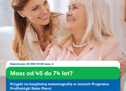 Bezpłatne badania mammograficzne w Bukowcu