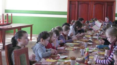 Wielkanocne warsztaty dla dzieci w Bukowcu 2011
