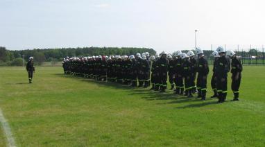 Gminne zawody sportowo-pożarnicze w Bukowcu 2011