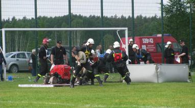 Gminne zawody sportowo-pożarnicze w Bukowcu 2011