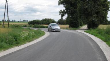 2. etap modernizacji drogi Poledno – Polskie Łąki 2012