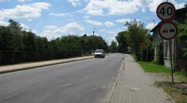 Położenie nowych chodników i odnowienie nawierzchni ulicy Dworcowej w Bukowcu 2014