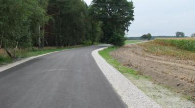 Przebudowa drogi Bramka – Kawęcin - Dąbrówka 2014