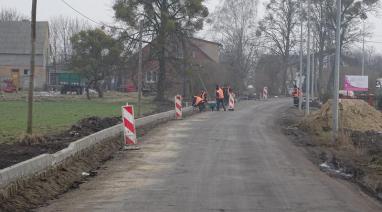 Przebudowa drogi Bukowiec - Przysiersk 2016
