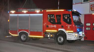 Fotorelacja z przyjazdu nowego samochodu strażackiego do Bukowca 2019