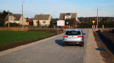 Droga przy szkole w Bukowcu gotowa 2020