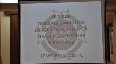 Zjazd Oddziału Gminnego Związku OSP RP w Bukowcu 2021