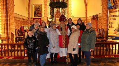 Święty Mikołaj zawitał do kościoła w Bukowcu 2022