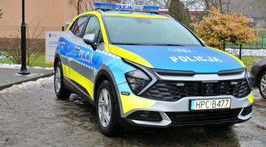 Flota policjantów z Bukowca wzbogaciła się o nowy radiowóz 2023