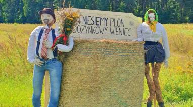Witacze dożynkowe w gminie Bukowiec. Wprowadzają klimat i witają gości 2025