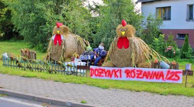 Witacze dożynkowe w gminie Bukowiec. Wprowadzają klimat i witają gości 2025